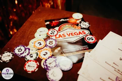 Новогодняя вечеринка в стиле Las Vegas – азарт, музыка и драйв.